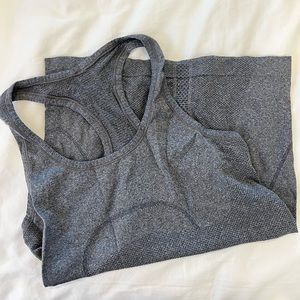 Lululemon swiftly tech racerback size 4 grey